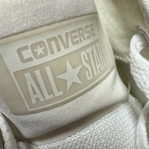 NIB Converse AllStar Chuck Taylor Syde Street Mid white sneakers Men 10 Women 12 - Picture 14 of 15